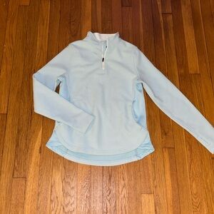 Spyder Women's Zip Up Coat Jacket Black Zipper Pockets Size M Blue